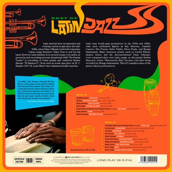 Various Artists - Best of Latin Jazz (Gatefold)
