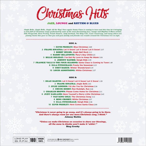 Christmas Hits (თეთრი ფირფიტა)