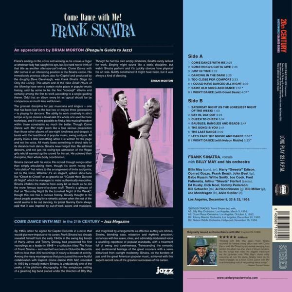 come-dance-with-me-colored-vinyl_B Frank Sinatra - Come Dance With Me! (ლურჯი ფირფიტა)