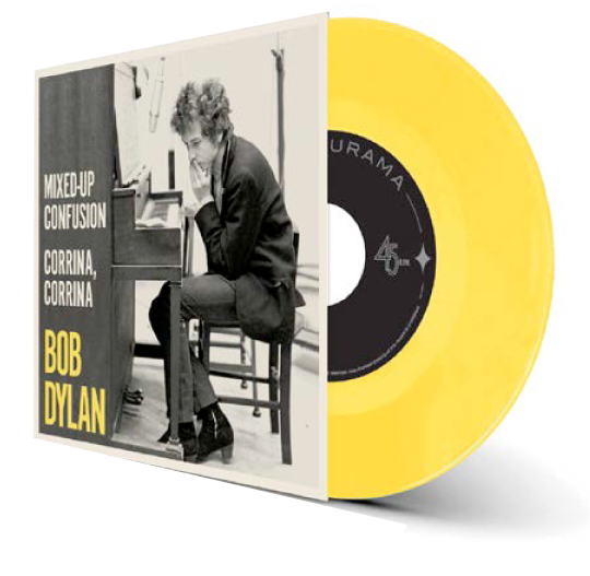 debut-album-7-inch-colored-single_Additional Single Bob Dylan - Debut Album + 7 Inch Colored Single