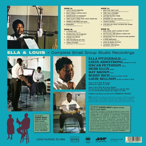 Ella Fitzgerald & Louis Armstrong - Ella & Louis (Gatefold Limited Edition) 2 ფირფიტიანი