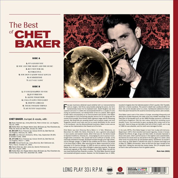 the-best-of-chet-baker-limited-colored-vinyl_B Chet Baker - The Best of Chet Baker (ლიმიტირებული იასამნისფერი ფირფიტა)