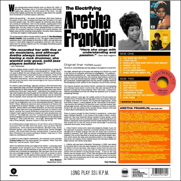 Aretha Franklin - The Electrifying Aretha Franklin + 2 Bonus