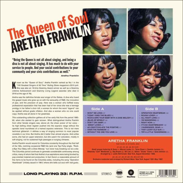 Aretha Franklin - The Queen Of Soul (Limited Edition)