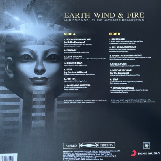 earth-wind-fire-their-ultimate-collection-back Earth, Wind & Fire – Their Ultimate Collection (180g Vinyl LP)