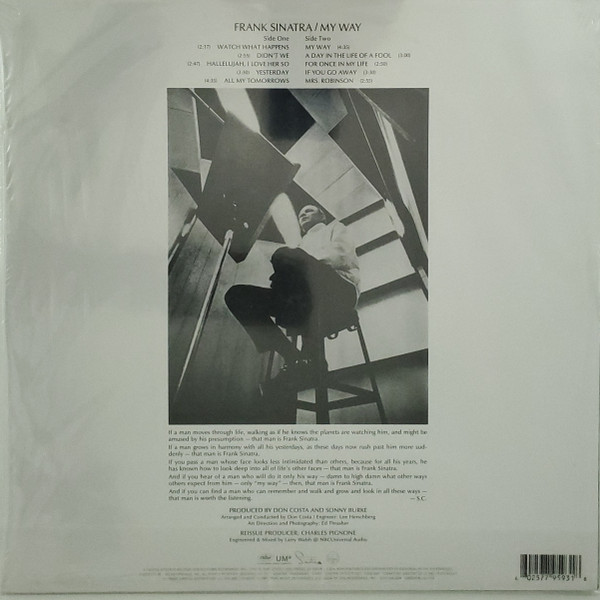 frank-sinatra-my-way-back Frank Sinatra – My Way (50th Anniversary Vinyl LP)