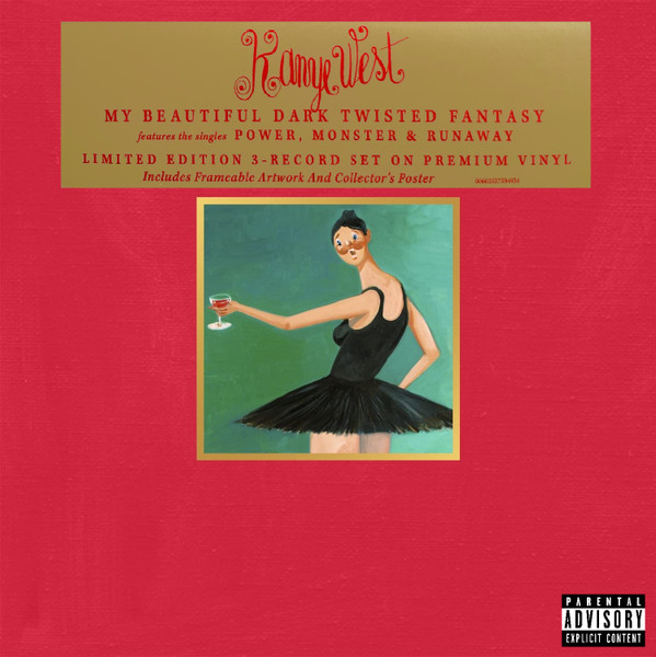kanye-west-mbdtf-artwork-6 Kanye West – My Beautiful Dark Twisted Fantasy (180g 3LP Vinyl)
