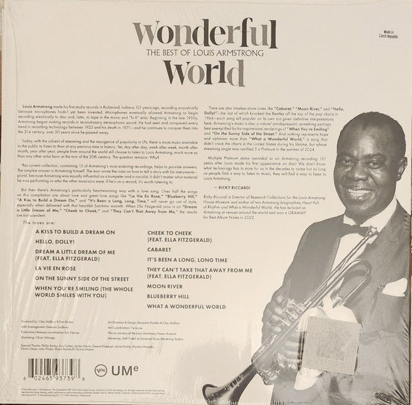 louis-armstrong-wonderful-world-best-of-back Louis Armstrong – Wonderful World: The Best of Louis Armstrong (180g Vinyl LP)